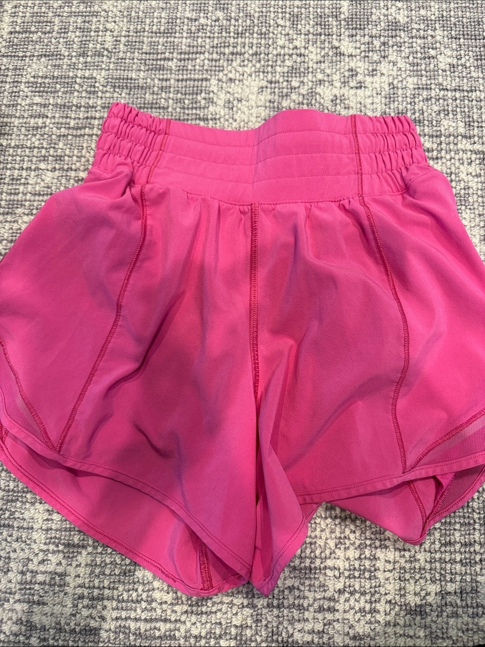 lululemon athletica Hot Pink High-Rise Running Shorts